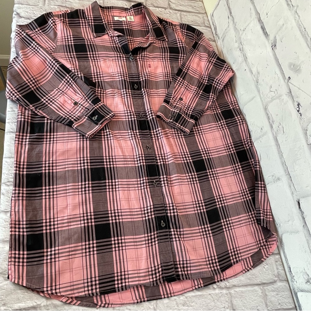 Levi's Button-Down Tunic, 3x - image 5